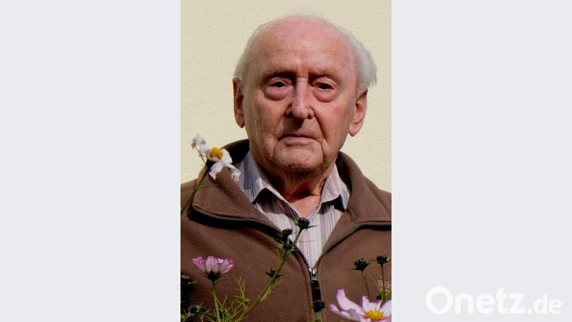 Der frühere Hausmeister der Flosser Schule, Helmut Schopper, feierte 90. Geburtstag. Bild: le