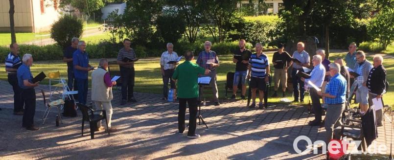 &quot;Singen im Park!&quot; Ein gut gelungener Versuch, der eine Wiederholung verdient. Bild: ld