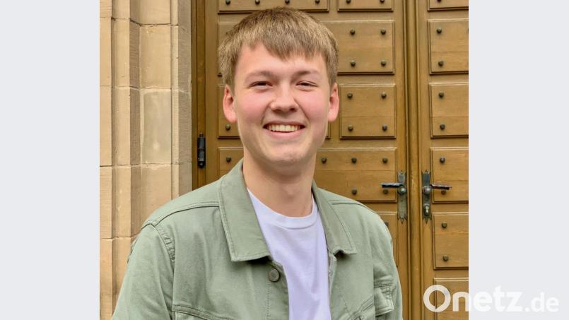 Luca Schott (20) ist seit fünf Jahren Oberministrant in der Pfarrei Hl. Dreifaltigkeit in Amberg. Bild: ads