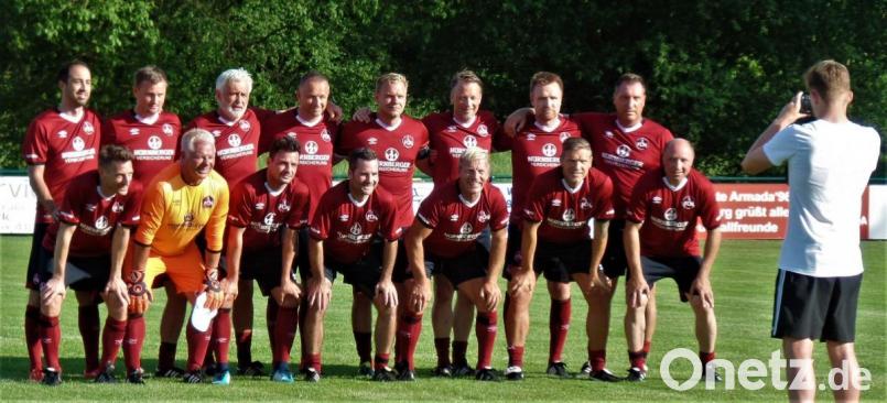 Die einstigen Stars des 1. FC Nürnberg wollen auch 2021 mit der SpVgg Windischeschenbach feiern. Das Bild stammt von einem Spiel 2019 in Kohlberg. Bild: jml