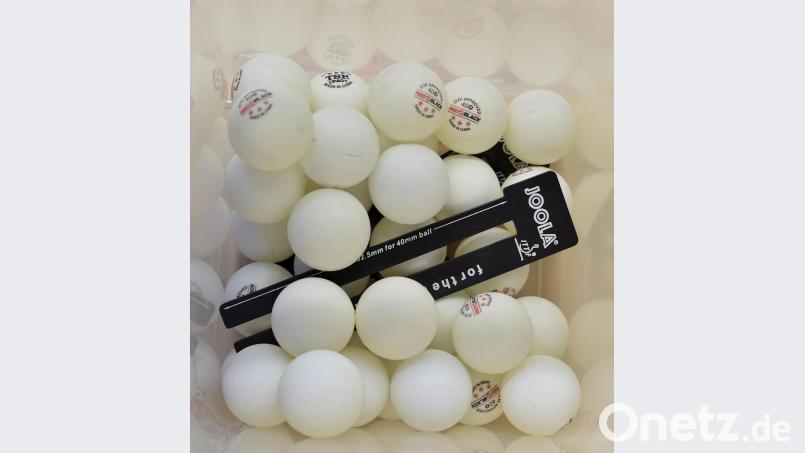 Die Tischtennisbälle werden für dieses Jahr weggepackt. Alle Wettkampfformen pausieren bis Jahresende. Bild: Ziegler