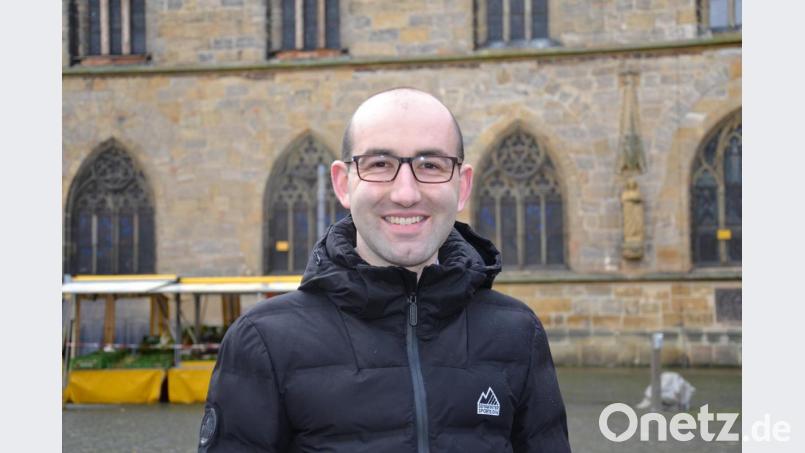 Florian Rein (29) aus Amber: &quot;Der Weg, den Deutschland einschlägt, ist der richtige.&quot; Bild: kec