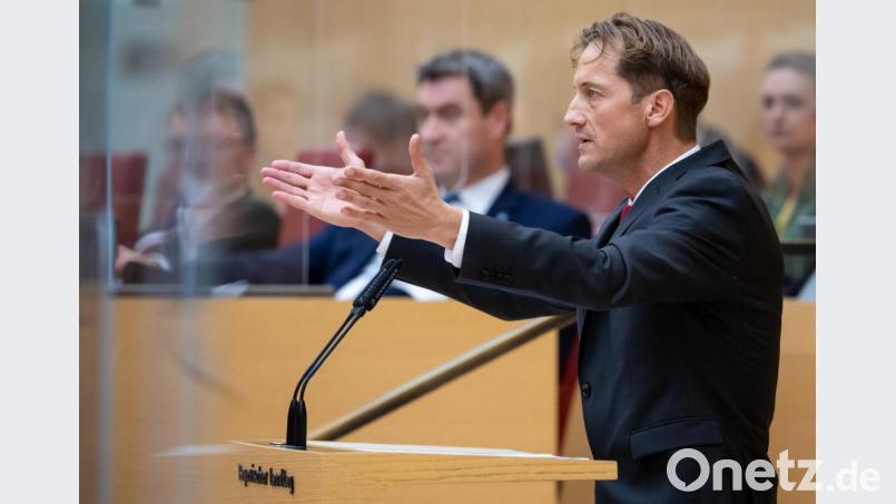 Für die AfD stellte Fraktionsvorsitzender Ingo Hahn im Landtag nicht nur die Maßnahmen, sondern die Pandemie als Ganzes infrage. Bild: Sven Hoppe
