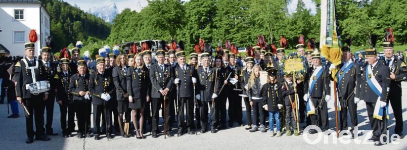 2017 entstand dieses Gruppenbild der Sulzbach-Rosenberger Knappen während des Bayerischen Bergmannstags in Berchtesgaden. Bild: ksa