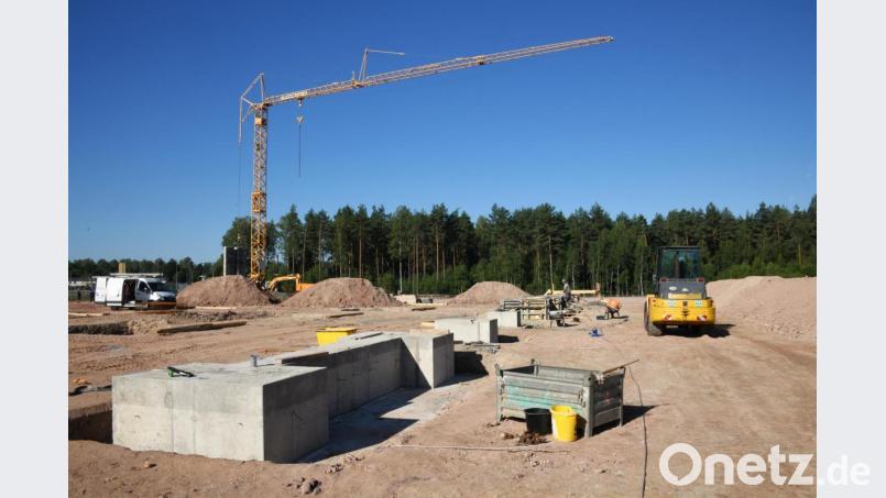 Bereits im Bau auf dem Truppenübungsplatz Grafenwöhr ist ein neues Training Support Center. Abschluss des Bauprojekts ist voraussichtlich im Mai 2022. Bild: U.S. Army/Gertrud Zach