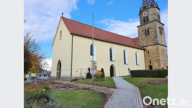 Die Nikolauskirche in Pittersberg . Bild: Christian Götz/exb
