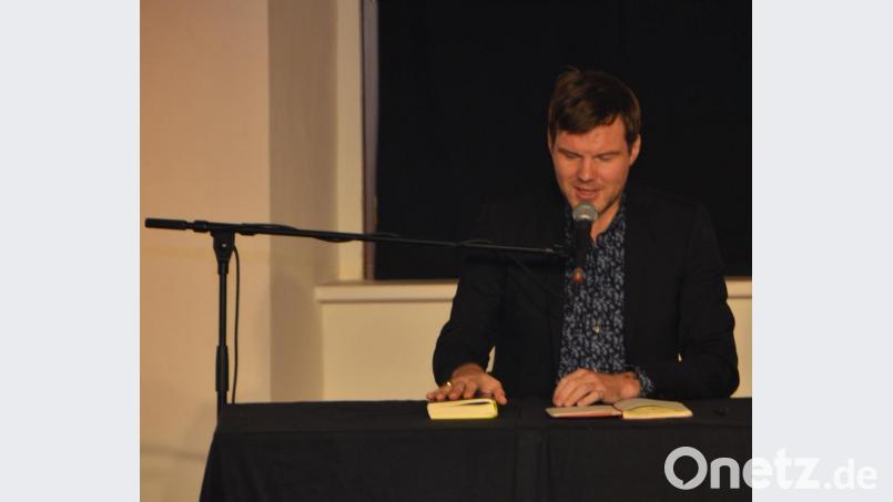 Der gebürtige Münsterländer Thorsten Nagelschmidt liest in der Friedrichsburg aus seinem neuen Buch "Arbeit". Bild: dob