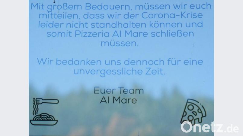 Die Inhaber der Pizzeria können der Coronakrise nicht länger standhalten. Bild: do