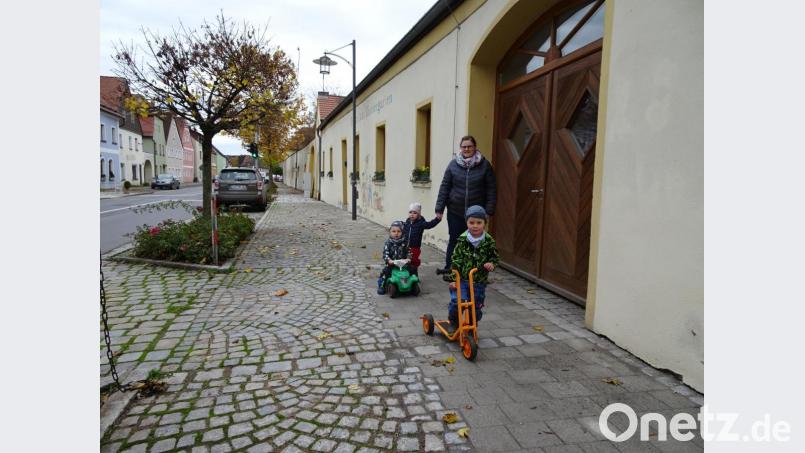 Eingang zum Franziskus Kindergarten-Gehweg. Bild: hm