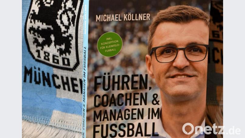 "Löwen"-Trainer Michael Köllner hat sein drittes Buch auf den Markt gebracht. Bild: gb