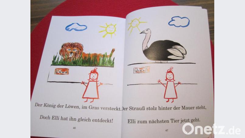 Mit einfachen Bildern und Reimen kann das Buch Kinder neugierig machen. Bild: hka