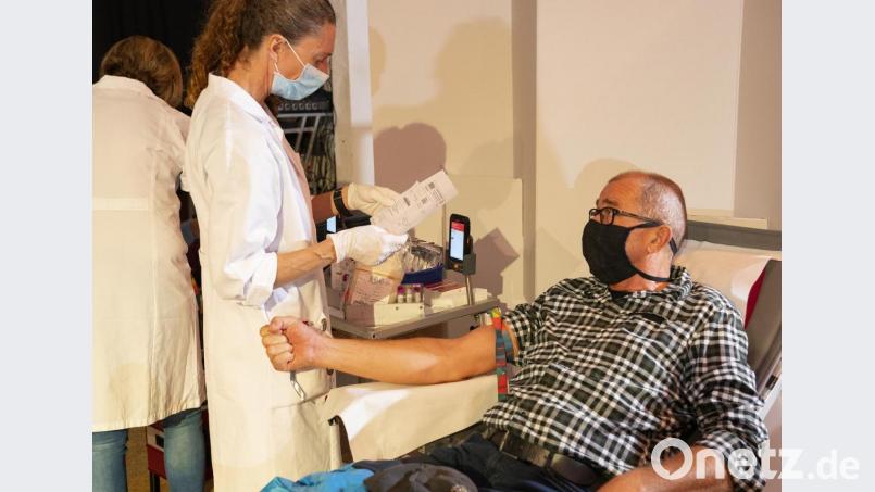 Bei der Aktion in Sulzbach-Rosenberg erhielten 139 Spender einen Aderlass. Bild: Thilo Hierstetter