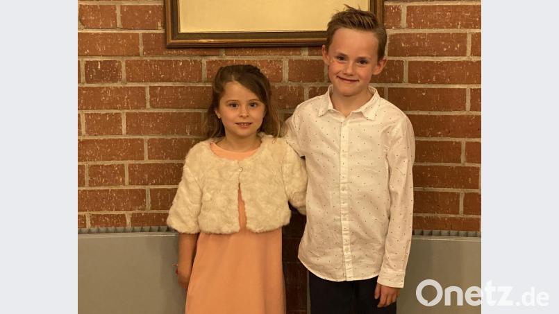 Das Kümmersbrucker Kinderprinzenpaar 2020: Emily I. und Luis I. Bild: egl