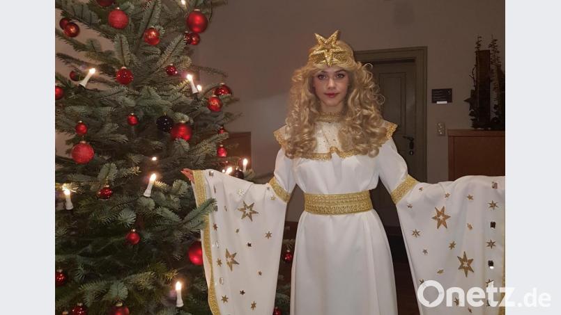 Katharina Häring wird das zweite Mal in die Rolle des Christkindes schlüpfen. Bild: Stadtmarketingverein Tirschenreuth/exb