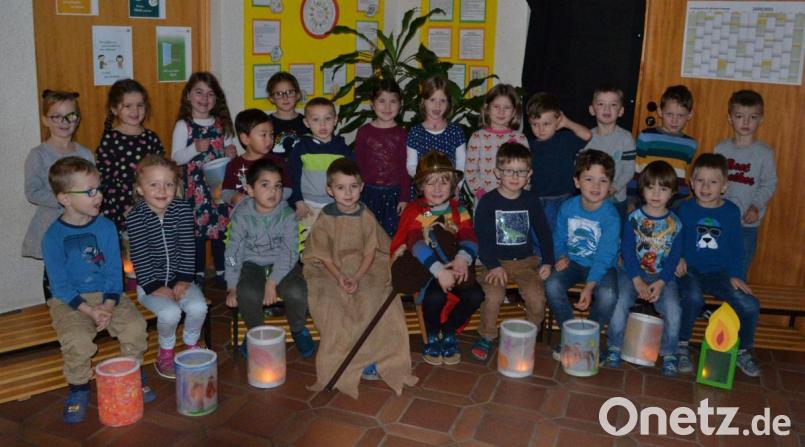 Martinsfeier im Pressather Kindergarten. Bild: xs
