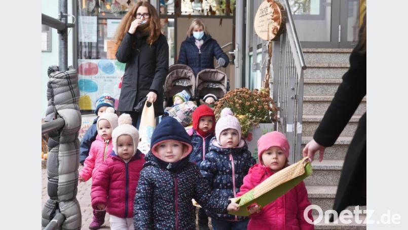 28 Krippenkinder betreut die Kita Sankt Joseph derzeit in zwei Gruppen. Bild: Gabi Schönberger