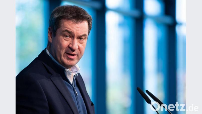 Bayerns Ministerpräsident Markus Söder (CSU) gibt ein Pressestatement. Foto: Sven Hoppe/dpa/Archivbild Bild: Sven Hoppe