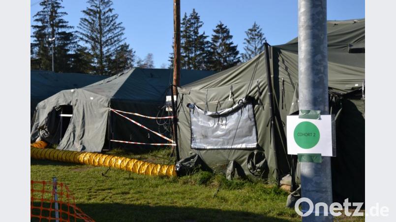 Der grüne Kreis zeigt: Hier dürfen sich nur die Soldaten, die der 2. Kohorte angehören, aufhalten. Bild: spi