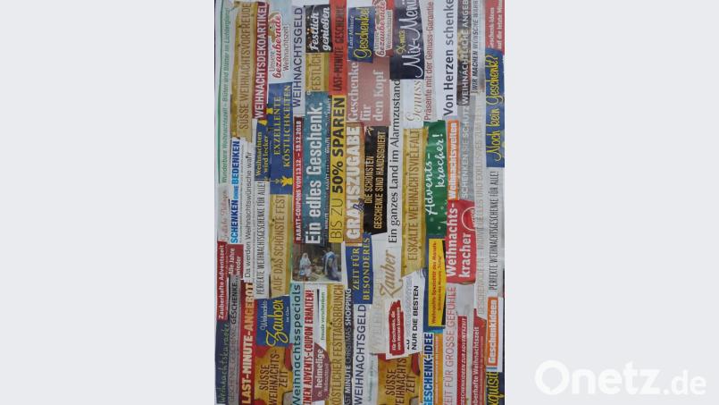 So sieht eines der fünf Bilder aus, die bei der Ausstellung in der Basilika St. Martin gezeigt werden. Bild: ads