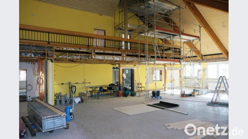 Eine Generalüberholung erfährt auch der große Saal des kommunalen Veranstaltungszentrums. Bild: do
