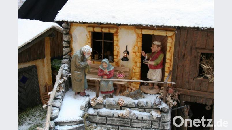 Eine Vielzahl von Krippen sind auf dem ersten Schnaittenbacher Krippenweg zu entdecken. Wegen Corona muss allerdings der ursprünglich geplante größere Rahmen entfallen. Bild: ads