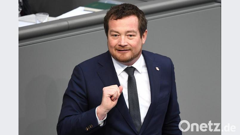 Uli Grötsch bei einer Bundestagsdebatte. Archivbild: Britta Pedersen