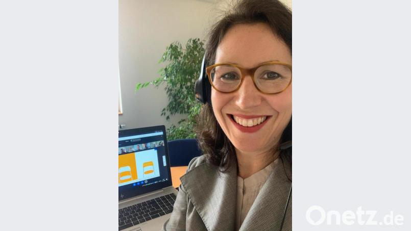 Professor Laura Denise Fischer von der OTH Amberg-Weiden freut sich über die rege Teilnahme. Bild: Fischer/OTH Amberg-Weiden/exb