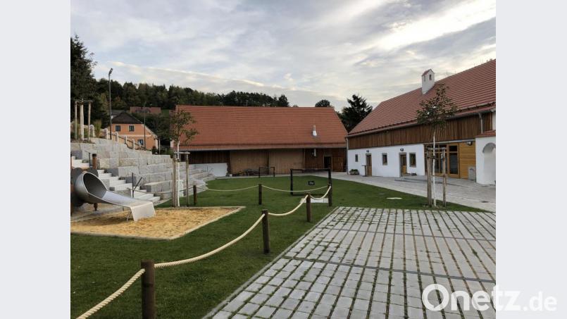 Das fertiggestellte, neue Dorfzentrum entstand aus der Leerstandsoffensive heraus, die wieder Thema in der Gemeinderatssitzung war. Archivbild: ga