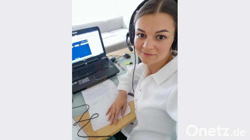 Alena Yankovich, Studentin Internationales Technologiemanagement, besucht die Messe bestens vorbereitet. Bild: Yankovich/exb