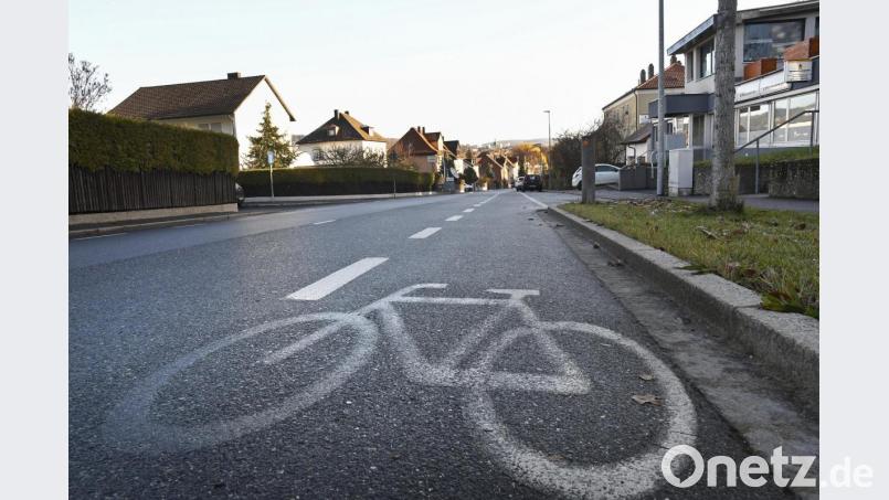 So wie hier an der Sebastianstraße soll zwischen Manteltal und Haager Weg ein Schutzstreifen entstehen. Bild: Petra Hartl