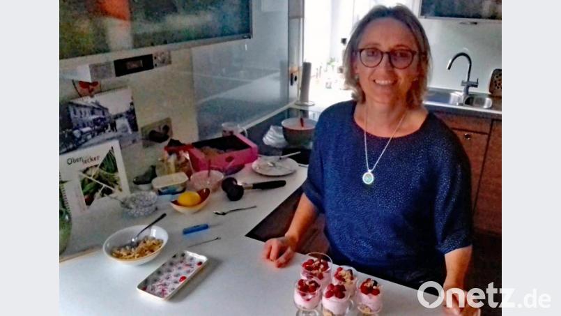 Petra Fischer hat es mit einem ihrer Rezepte in das Kochbuch &quot;Ober(pfalz)lecker&quot; geschafft. Die 51-Jährige ist eine leidenschaftliche Köchin. Screenshot: Petra Fischer/exb