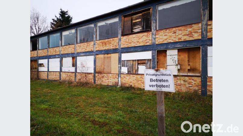 Abrissgebäude eins: In der ehemaligen Weberei Birnbaum an der Viktor-Koch-Straße wurde bis Mitte der 1970er Jahre hauptsächlich Schale und Tücher hergestellt. Bild: Thomas Dobler