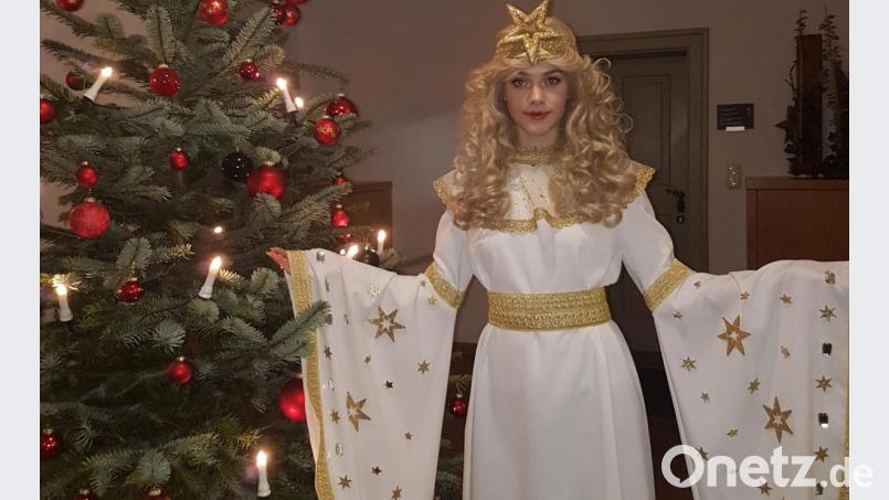 Katharina Häring wird das zweite Mal in die Rolle des Christkinds schlüpfen. Bild: Stadtmarketingverein Tirschenreuth/exb