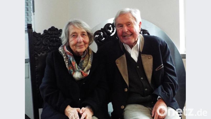 Gerhard Birner, hier mit Ehefrau Ursula, feiert seinen 90. Geburtstag. Bild: e