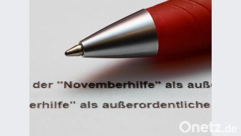 Die „Novemberhilfe“ kann jetzt beantragt werden. Bild: Robert Michael/dpa