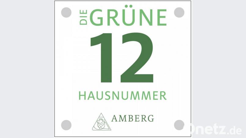 Schild Grüne Hausnummer. Bild: Wilhelm Koch, Büro Wilhelm/exb