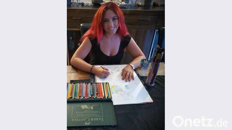 Sarah Reinhardt hat sich bei der Illustration des Kinderbuchs von Klaus Schwanda viel Mühe gegeben. Bild: ubb