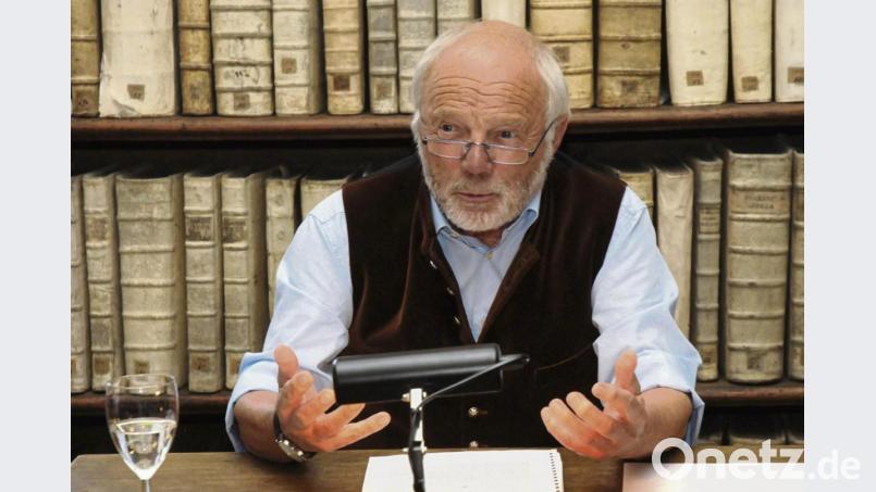 Dieter Radl begeistert das Publikum auch mit seinem Vortragsstil. Bild: Stephan Huber