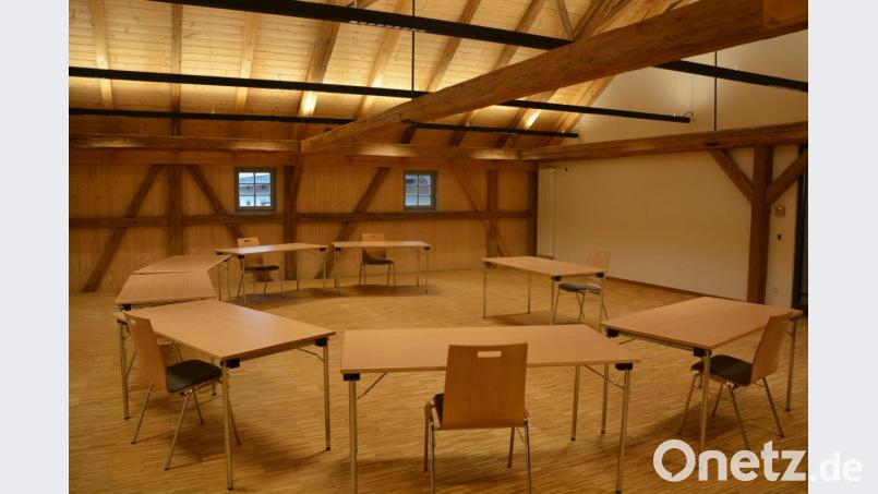 Im kommenden Jahr wird auch der neue Ratssaal im Info- und Begegnungszentrum fertiggestellt. Darin werden künftig die Marktratssitzungen stattfinden - sofern es die Corona-Situation zulässt. Bild: jr