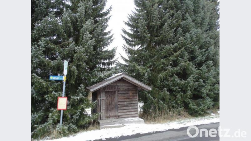 Da möchte man eigentlich auch im Notfall kaum reingehen. Die Erneuerung und der Neubau von Buswartehäuschen in der Gemeinde Pullenreuth scheinen auf alle Fälle gerechtfertigt. Bild: twg