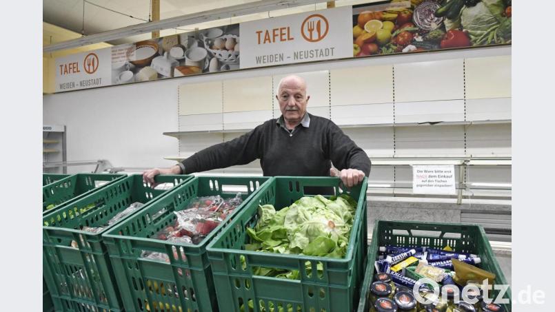 Josef Gebhardt, Vorsitzender der Tafel Weiden und Neustadt/WN, mahnt, dass Corona vor allem die Ärmsten trifft, Tafel Weiden – Neustadt/WN e.V. Bild: Petra Hartl