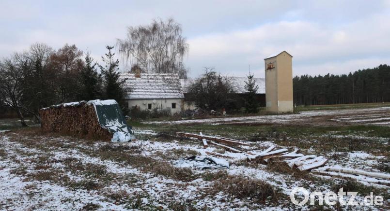 Hier, östlich von Oberweiherhaus, will Direktvermarkter Marco Mulzer ein Fischinformationszentrum bauen. Bild: Hirsch