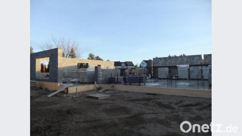 Der Ort Kreith wächst. So siedelt sich der Heizungsbauer Patrick Göth dort an. Bild: gm