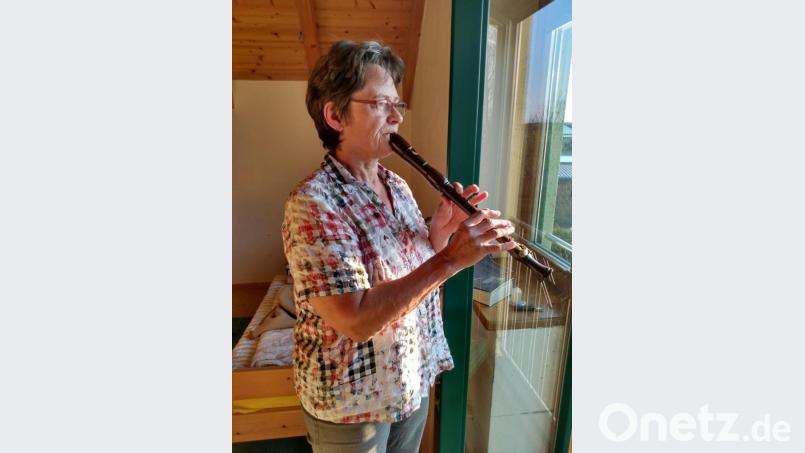 Große und kleine Musiker erfreuen jeden Abend die Manteler. Bild: sei