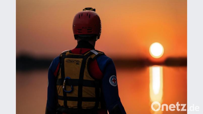 &quot;Wasserretter in der Abendsonne&quot; nennt Sebastian Meier dieses Bild, das auf Platz zwei landete. Bild: Sebastian Meier/exb