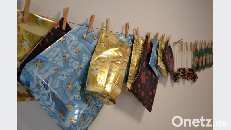 Die fertigen Päckchen für die Bewohner des Senioren Wohn- und Pflegeheims St. Jakobus Ensdorf. Bild: Eva Gröninger