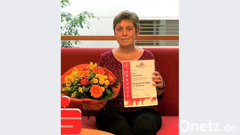 Ingrid Meyer Bild: Sparkasse/exb