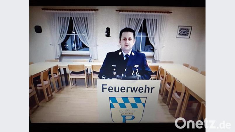 Kommandant Andreas Kneidl gibt online einen Rückblick auf ein besonders schwieriges Jahr. Bild: jma