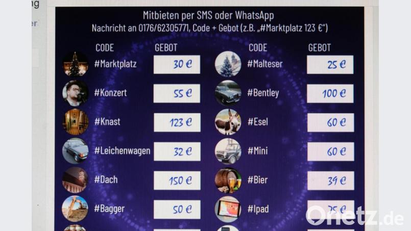Bis Sonntag, 14 Uhr, kann man bei der Christbaumversteigerung von Round Table Amberg online bieten. Es werden nicht nur die zwei städtischen Bäume vom Marktplatz und Malteserplatz angeboten. Ab 16 Uhr kann man die Versteigerung live im Netz und bei OTV verfolgen. Screenshot: usc