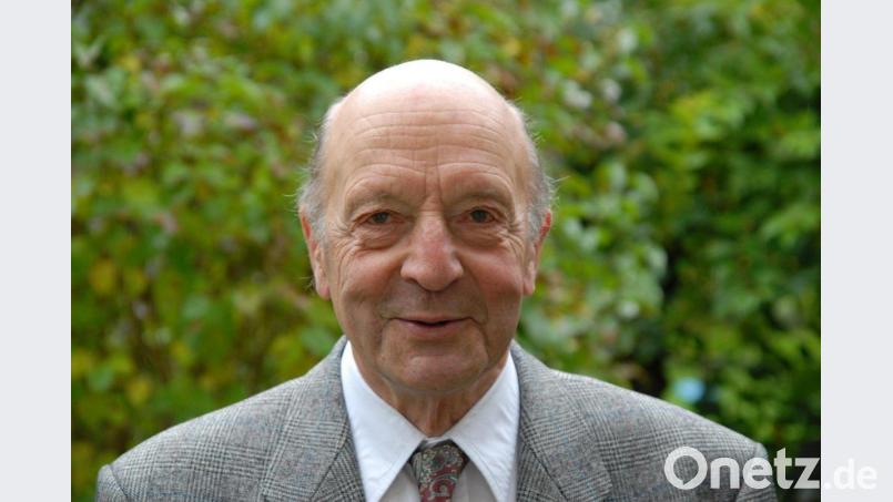 Klaus Pfannschmidt, ehemaliger Landgerichtspräsident, verstarb im Alter von 93 Jahren. Das Bild stammt aus dem Jahre 2007. Archivbild: Hartl